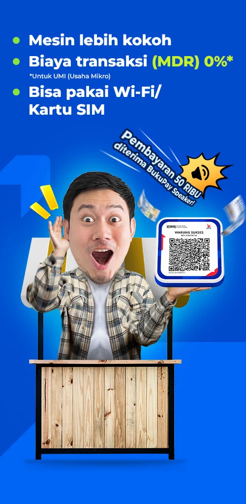 BukuPay - QRIS Speaker screenshot