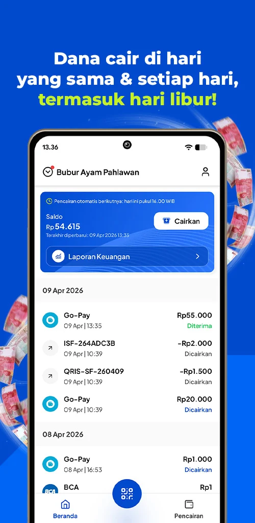 BukuPay - QRIS Speaker screenshot